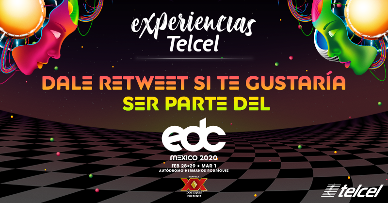 Telcel's tweet photo. Dale RT para recibir un recordatorio cuando salga nuestra dinámica para ganar boletos para el #EDConTelcel y ser parte del mejor festival de música electrónica. 🎧🎶💽🌼 https://t.co/dGlx27CINk