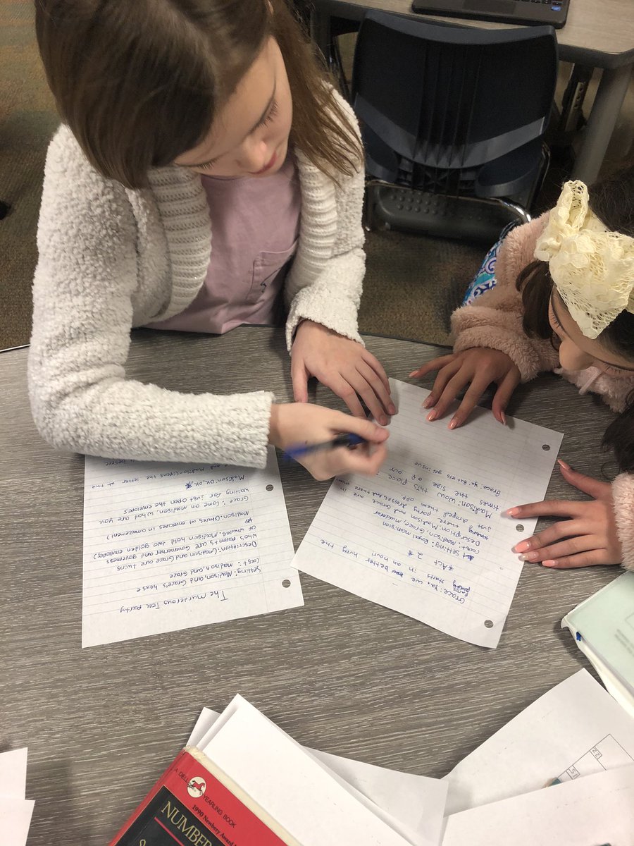 Writers began drafting their plays today!  <a href="/CESCowboys/">Colleyville Elementary School</a> #WeAreGCISD @CESShimmick