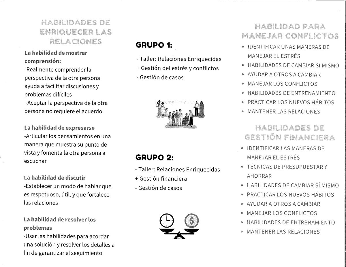 El Nationalities Service Center ofrece un taller gratuito, 'Programa de Fortalecimiento Familiar', para ayudar a los inmigrantes en Filadelfia a aumentar su autosuficiencia y mejorar su calidad de vida. Contacte a Nadege Mudenge (nmukamusoni@nscphila.org/215-893-8400x1565)