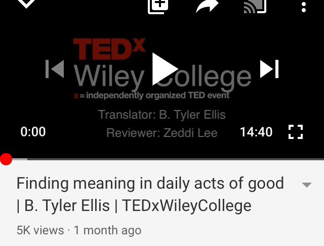 BTylerEllis's tweet photo. How fun! My @TEDx Talk just reached 5,000 views and my English captions were approved.
That means I can start having it translated into other languages!
https://t.co/vDS4Nol8tY
#JesusIsNotARoleModel https://t.co/UTsPwoGTO8