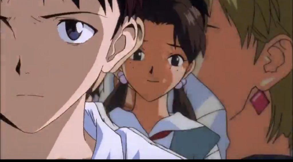 What does he wish for?Shinji was merging with Rei and here we essentially see Shinji deciding what to do with humanity.This sequence basically tells shinji’s mixed relationship with humanity.
