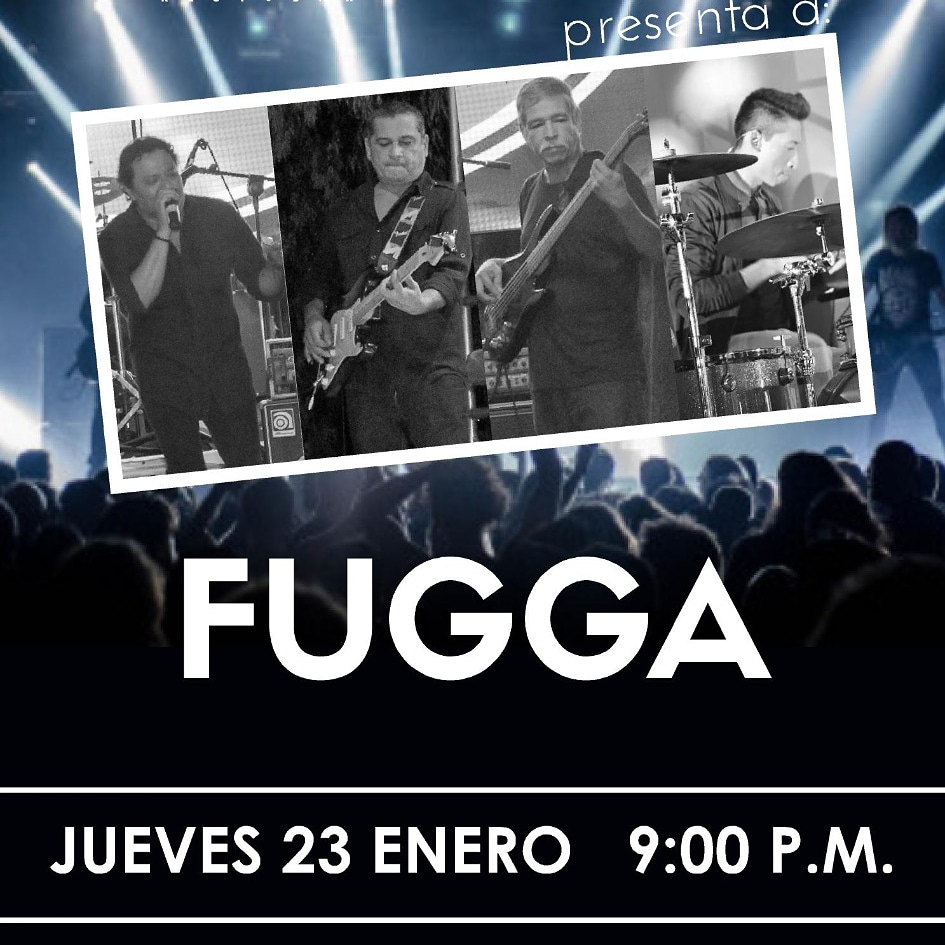 fuggarock's tweet photo. La primera presentación de Fugga en este 2020, este jueves 23 de enero en The Rooftop. Hora 9 p.m. https://t.co/i5cxQW1ISB