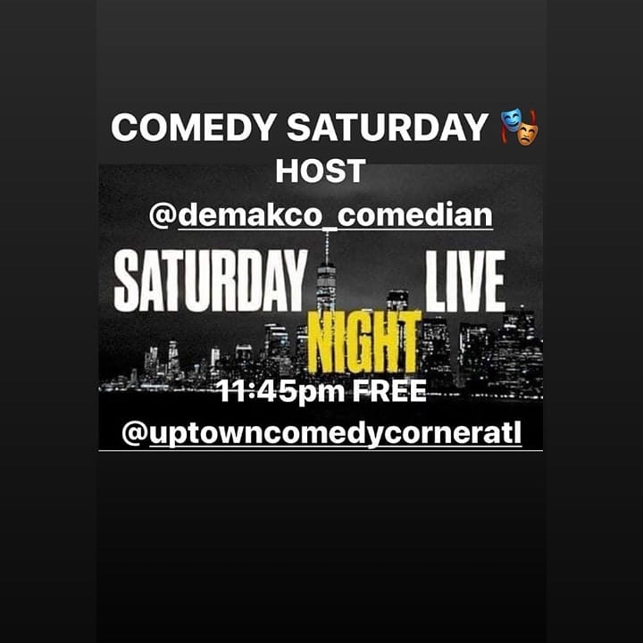 ComedianDemakco's tweet photo. @uptowncomedy #uptownsaturdaynight https://t.co/okX7gtlHfk