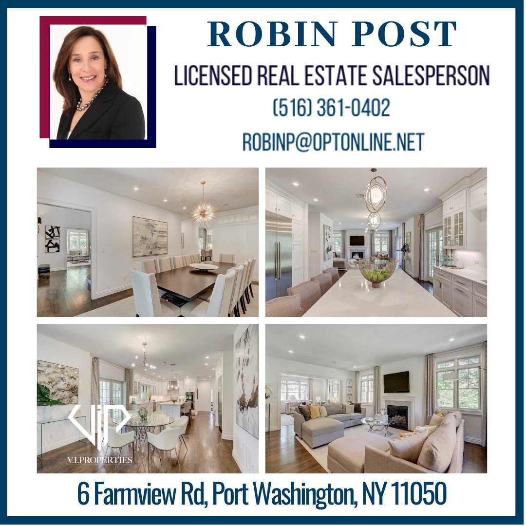 robinfpost's tweet image. House For Sale!!
CALL OR TEXT ROBIN POST 516-361-0402.
Robin Post Licensed Real Estate Salesperson at VIProperties,
1208 Broadway, Hewlett, NY.

OR VISIT OUR WEB SITE:
robinfpost.vipropertiesny.com/featured-lis

 #NEWYORKREALTOR #NEWYORKCITY #LIREALTOR #MDLLI #LUXURYHOMES #NEWCONSTRUCTION