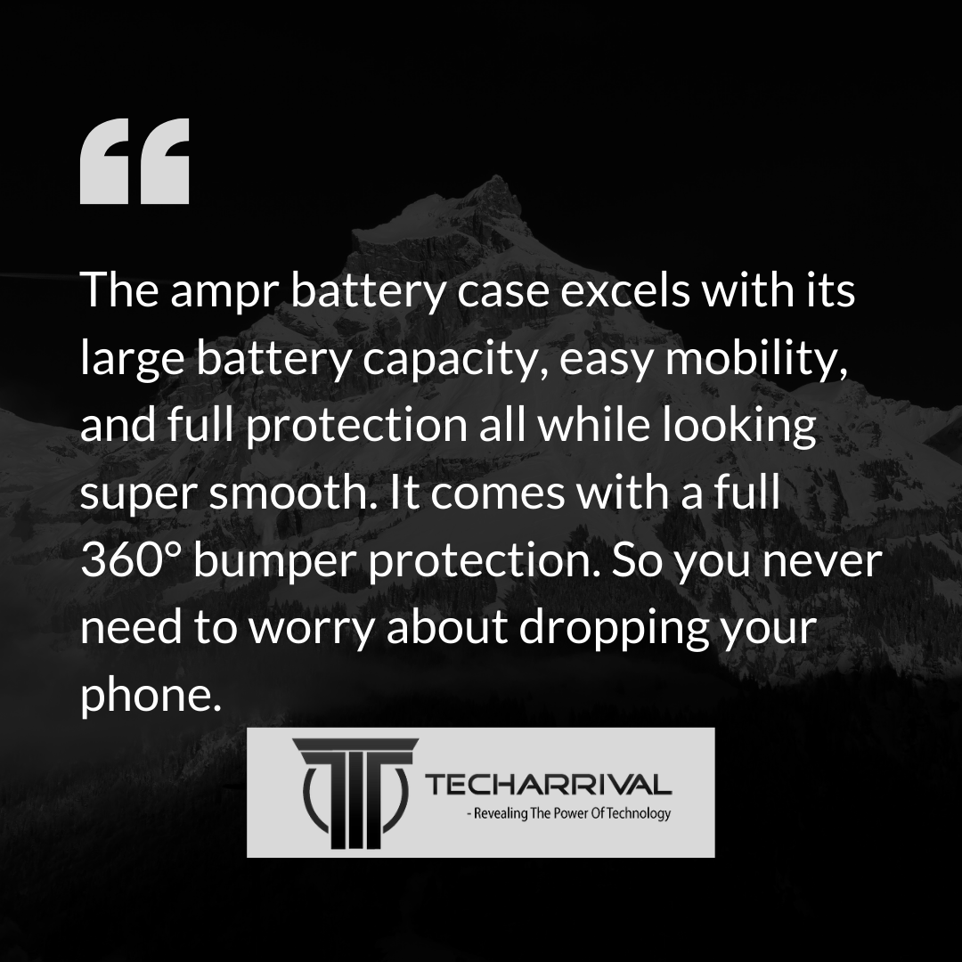 amprbatterycase's tweet photo. Thank you to Techrrival for naming us the Best iPhone X Battery Case 🙏🏼⭐

If you have an iPhone X that runs out of battery halfway into your day, get yourself one of our iPhone battery cases. 🔋 Double your battery life and life a carefree mobile life 🏄🏼

https://t.co/tQENamLEoZ https://t.co/rZAPY7RruF