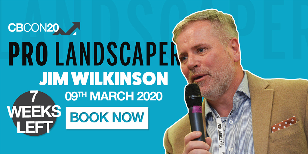 cbsolarshading's tweet photo. **CBCON20 ANNOUNCEMENT**

@Jimeljays, MD of @ProLandscaperUK and @FutureScapeUK the landscape industries leading magazine and exhibition, will be talking about the Growing #OutdoorLiving Trend at #CBCON20. BOOK YOUR TICKETS NOW 👉 https://t.co/qfoxqdZ9dN

 #marketing #sales https://t.co/F19VxjKCvu
