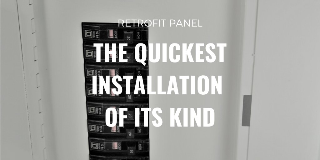 retrofitpanel's tweet image. REDUCE INSTALLATION TIME
Save time upgrading your existing electrical systems with our custom designed panels. ow.ly/pUk650y1eI3