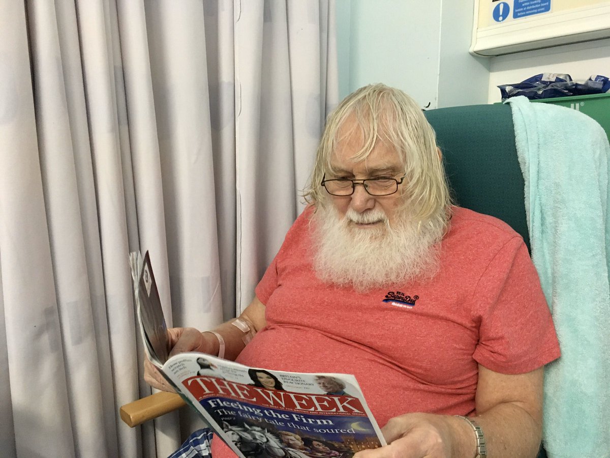 vascuk's tweet photo. Thank you @royalhospital #EMU #PortlandWard for once again looking after me so well this last 5 days! this Tweet is to raise awareness about #Sepsis Lookout for the signs! https://t.co/xpFJyQOHYQ