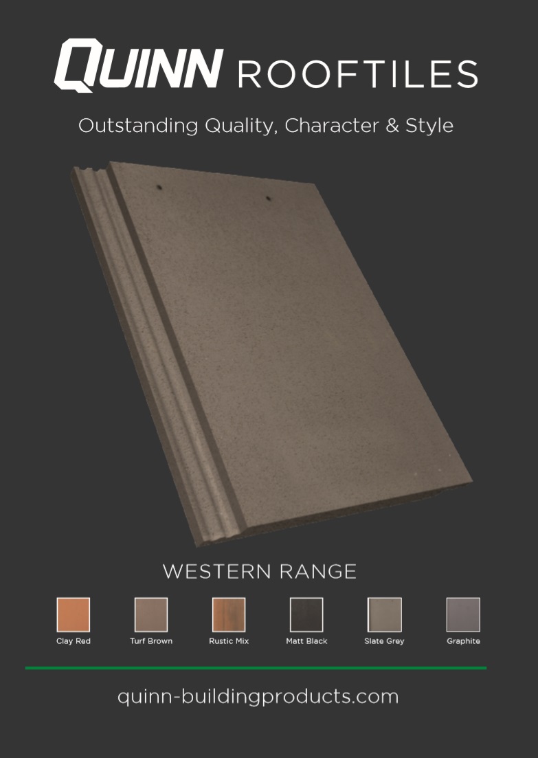 Quinn Rooftiles' Western Slate range is the obvious choice for a traditional appearance with real curb appeal. The uniform appearance is enhanced by a broken bond laying pattern giving a sleek finish to any roof.
quinn-buildingproducts.com/roof-tiles/wes…
#BuildItBetterWithQuinn #Roofing #Rooftiles