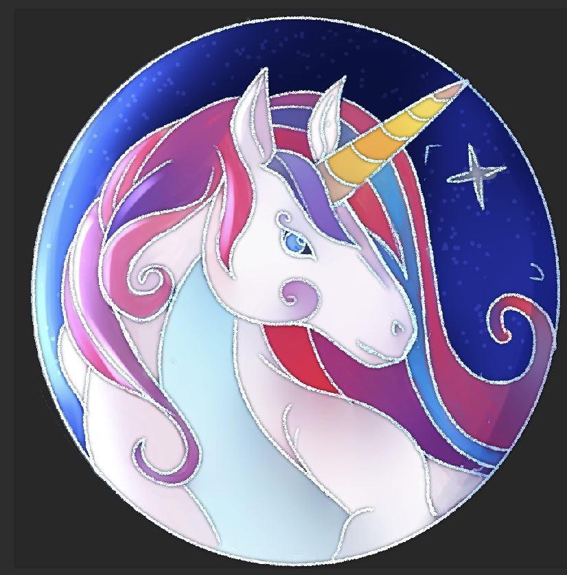 MartaCR18's tweet photo. Siguiente pieza de plata y esmaltes al fuego, bajo encargo, en la que voy a empezar a trabajar este fin de semana. ¿A quien le gustan los unicornioooos? ¿Hay Algún fiel a Mielikki aquí además de drizzt? 🙂🦄 https://t.co/otj0OliISv