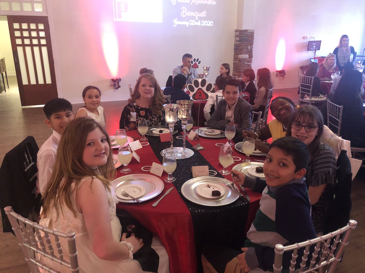 So much fun at PFE 5th Grade Manners Banquet! <a href="/HumbleISD_PFE/">Pine Forest Elem</a>