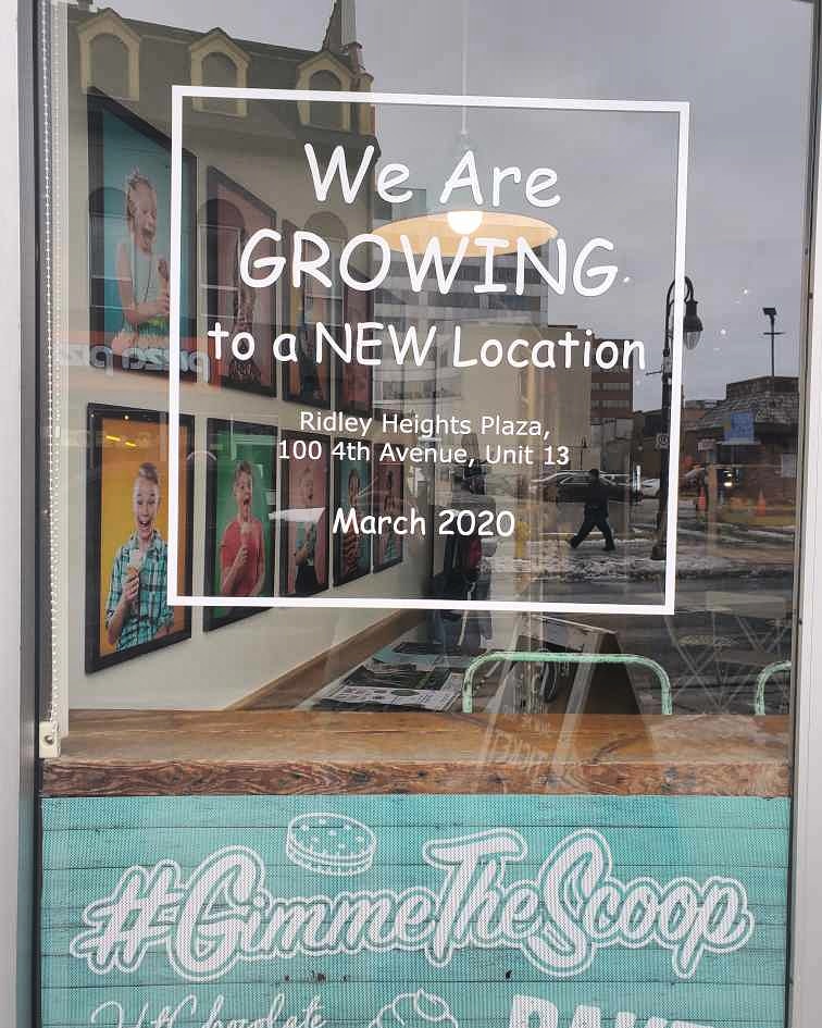 And it's official!  We have grown out of our little space and are moving to Fourth Ave.