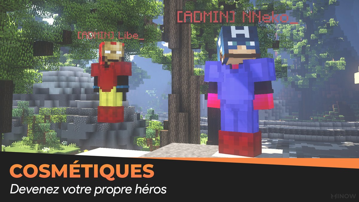 stelerio's tweet image. Devenez celui que vous avez toujours voulu être !

Super-héros ou super-vilain, dans quel camp vous rangerez-vous ?

Retrouvez une énorme collection de cosmétiques qui grossira au fil du temps pour vous permettre de devenir la star de demain ⭐