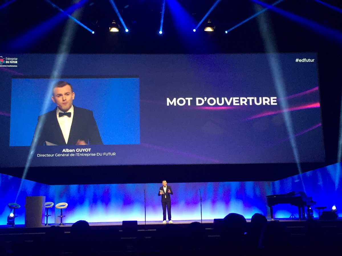 CelineGB's tweet photo. Lancement de la 5eme édition du congres #edfutur dédié aux dirigeants de PME et ETI placé sous le signe des entreprises Humaine Engagée Révolutionnaire et Orchestratrice https://t.co/BKsaNvxEl1