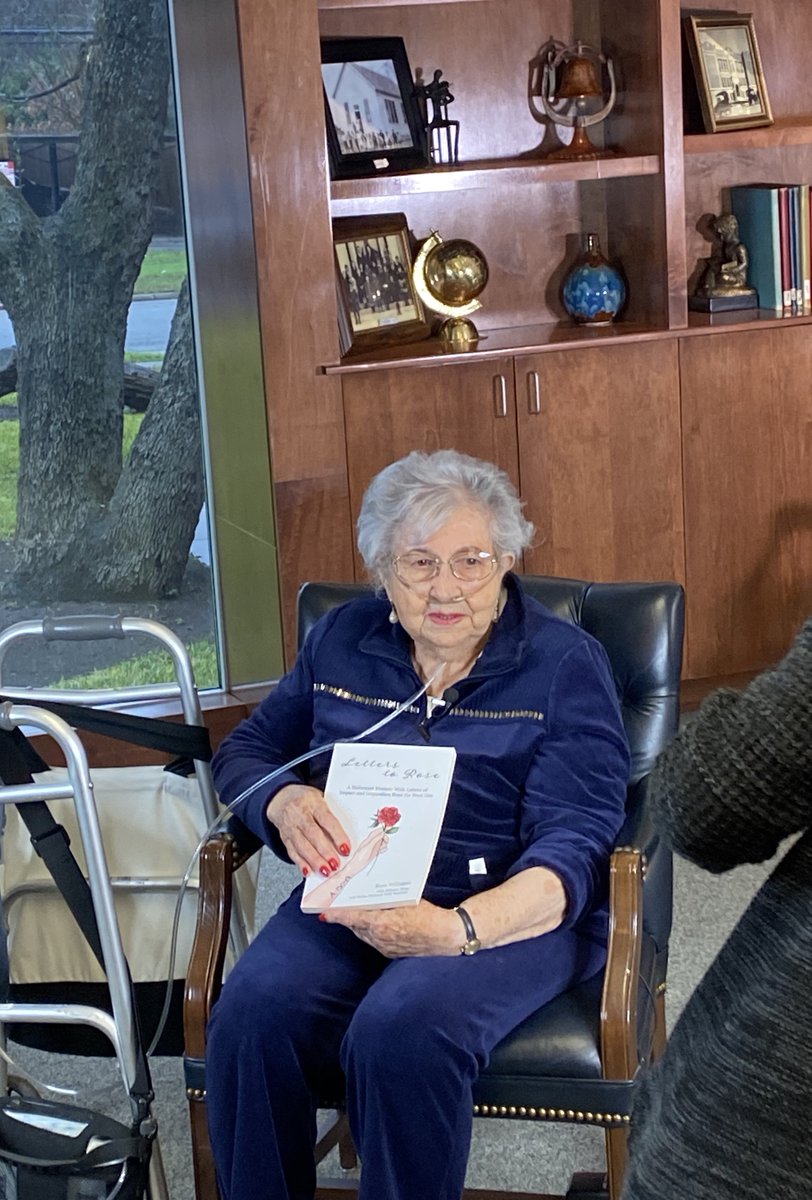 SraMartinezCE's tweet photo. We were behind cameras at @AHISD blessed with the presence of Rose Williams and her story #LetterstoRose. To hear her story come over to @WoodridgeElem February 3rd at  6:00pm, get ready for an afternoon that will impact your life with a story that will inspire our generations https://t.co/h4s5wNwgaD