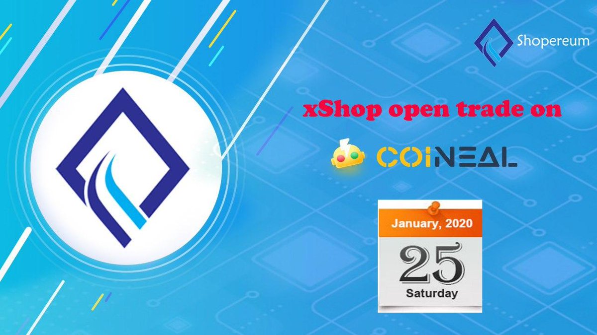 shopereum's tweet photo. 🎀 🎀 🎀#Shopereum (xShop) will be Listed in 
@CoinealExchange

15:00 Jan. 25 UTC

#Shopereum Empowering Online Shopping with Crypto payments and Artificial Intelligence

https://t.co/Kq0XWxg6kz
TG: https://t.co/Wlg4oZcCmF

#cryptocurrency  #shopping #ArtificialIntelligence https://t.co/DPxjyj7YjK