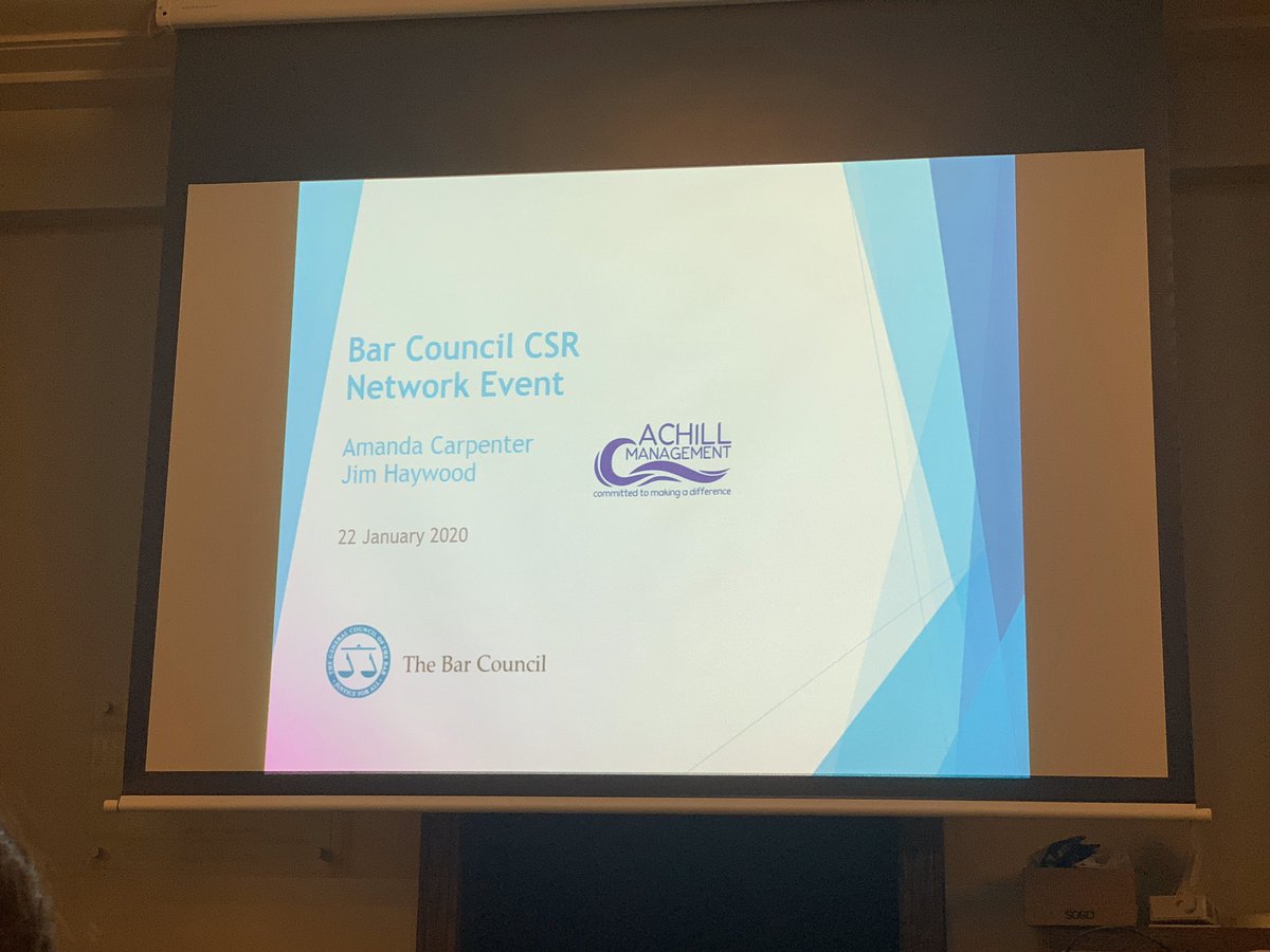 chalas's tweet photo. At the first Bar Council CSR networking event #csr #Sustainability #carbonreduction https://t.co/YkfRYttXNL