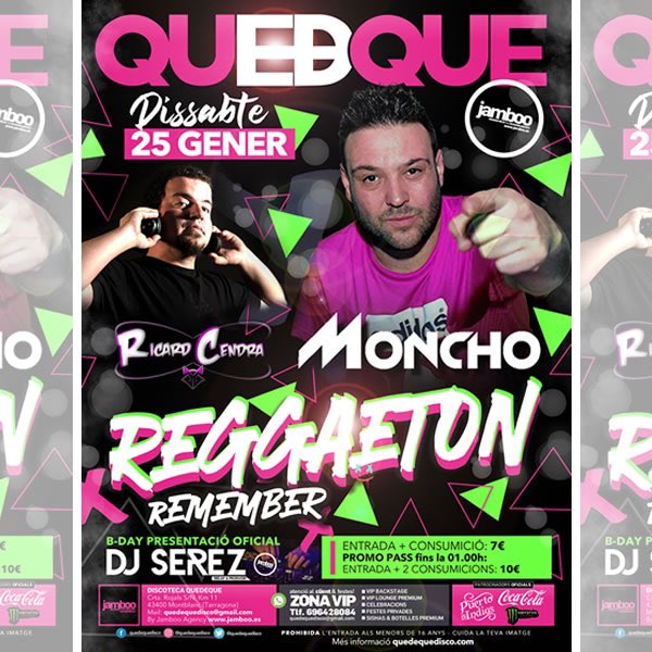 Quedequedisco's tweet photo. Aquest dissabte tenim JALEO del bo amb @dj_moncho https://t.co/fZN7wwbSJG