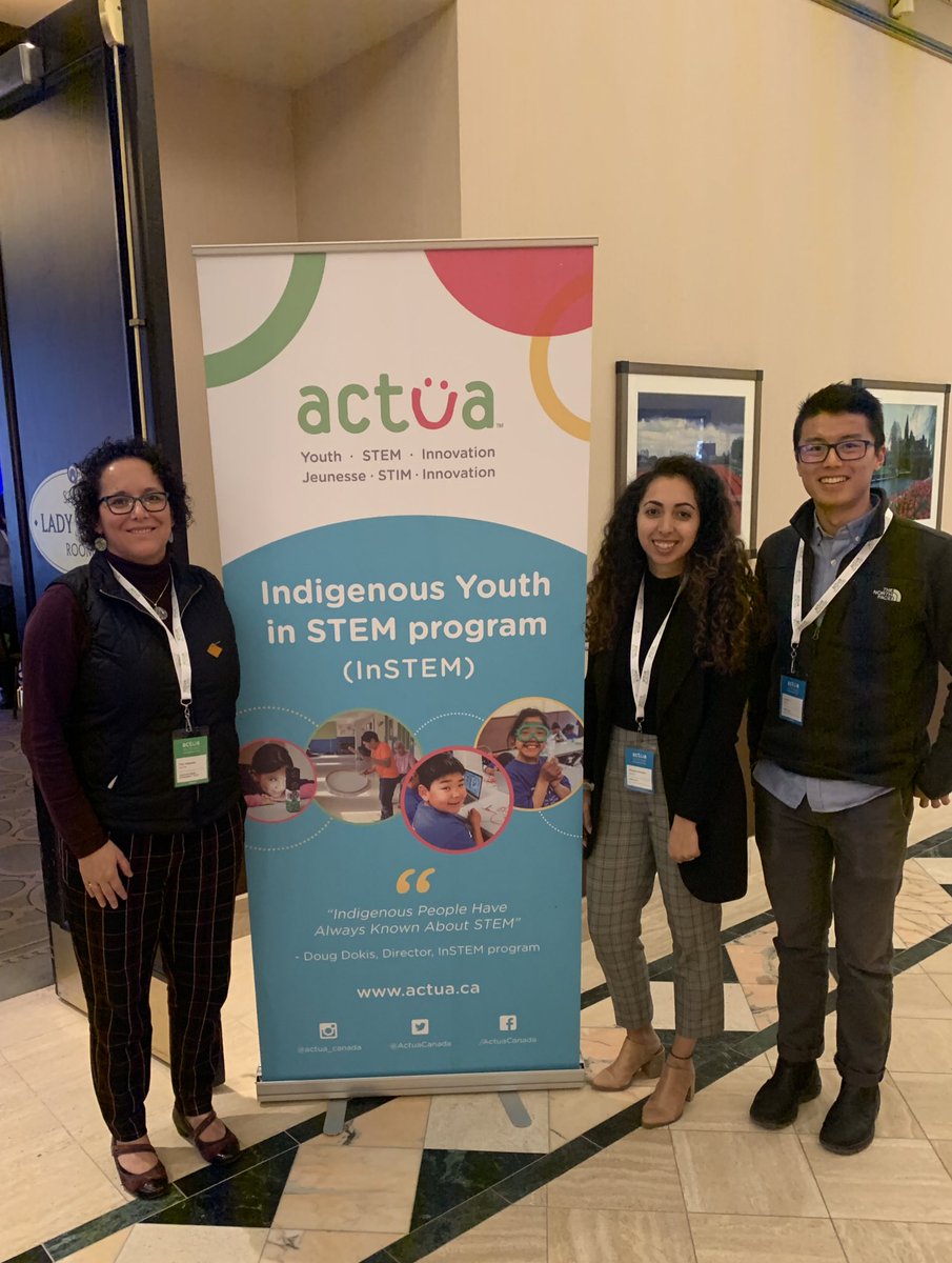 NehiyawSpirit's tweet image. Actua - National InSTEM program conference. Connected with VSB partners Geering Up UBC Soundous Ettayebi and Stephen Ji. They are doing amazing work with Britannia Secondary.
#actua
#NC2020 
@VSB39 @vsblearns @VSB39Indigenous 
@SAHoffman @JodyLanglois