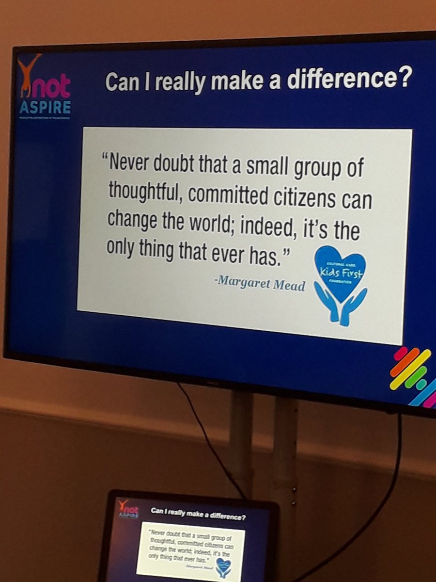ynotaspire's tweet photo. Love this quote ❤ #ACEEVENT #ACES #traumainformed #onegoodadult #makeadifference https://t.co/XWzPDLLjSs
