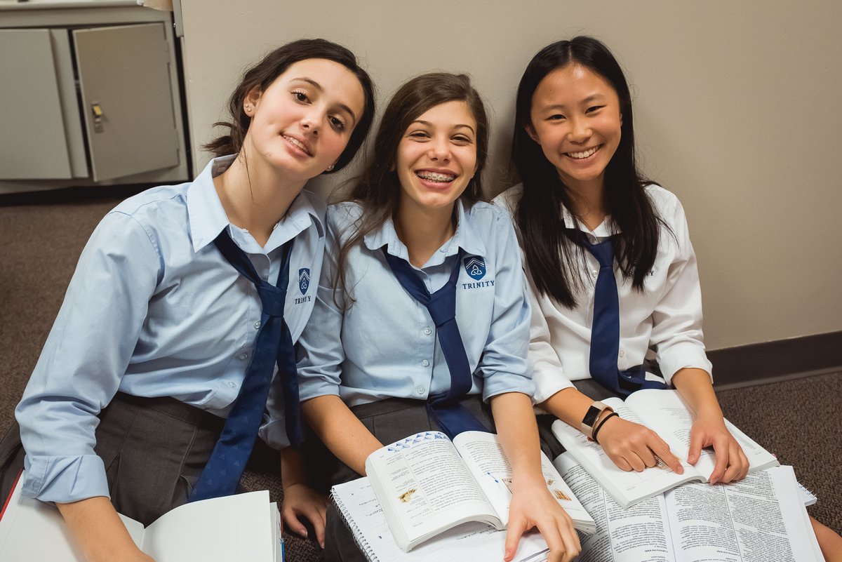 tcshouston's tweet photo. Lunch around here is fun at each campus.  Our little ones push chairs in for each other and give birthday interviews, and our older students do all kinds of things: attend House meetings, study, share a box of Twinkies, or simply find a quiet corner with a friend. https://t.co/MrVZ4FVmgN