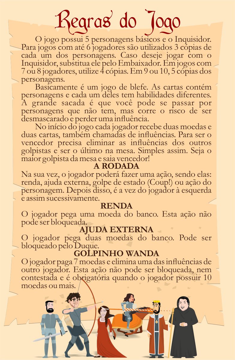 Coup, PDF, Jogos