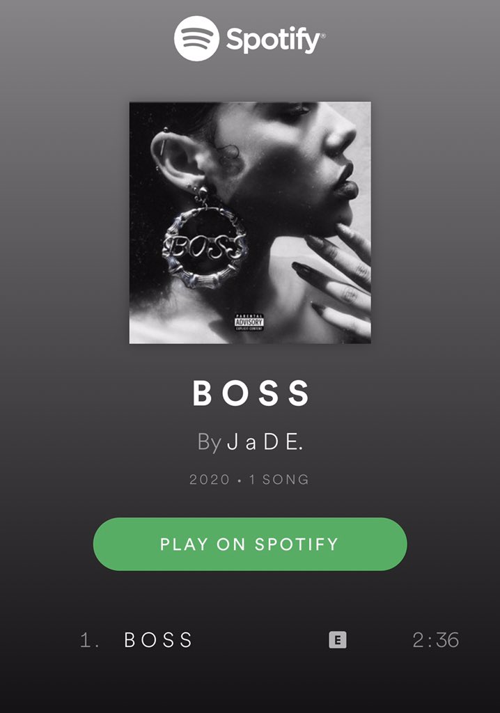 ijadeofficial's tweet photo. Stream my latest single B O S S‼️
Now available on iTunes and Spotify!

https://t.co/79AMZ3SELs

https://t.co/kkvmX7zOCc

https://t.co/dkcCYnmdgB https://t.co/9NNUmsSIsz