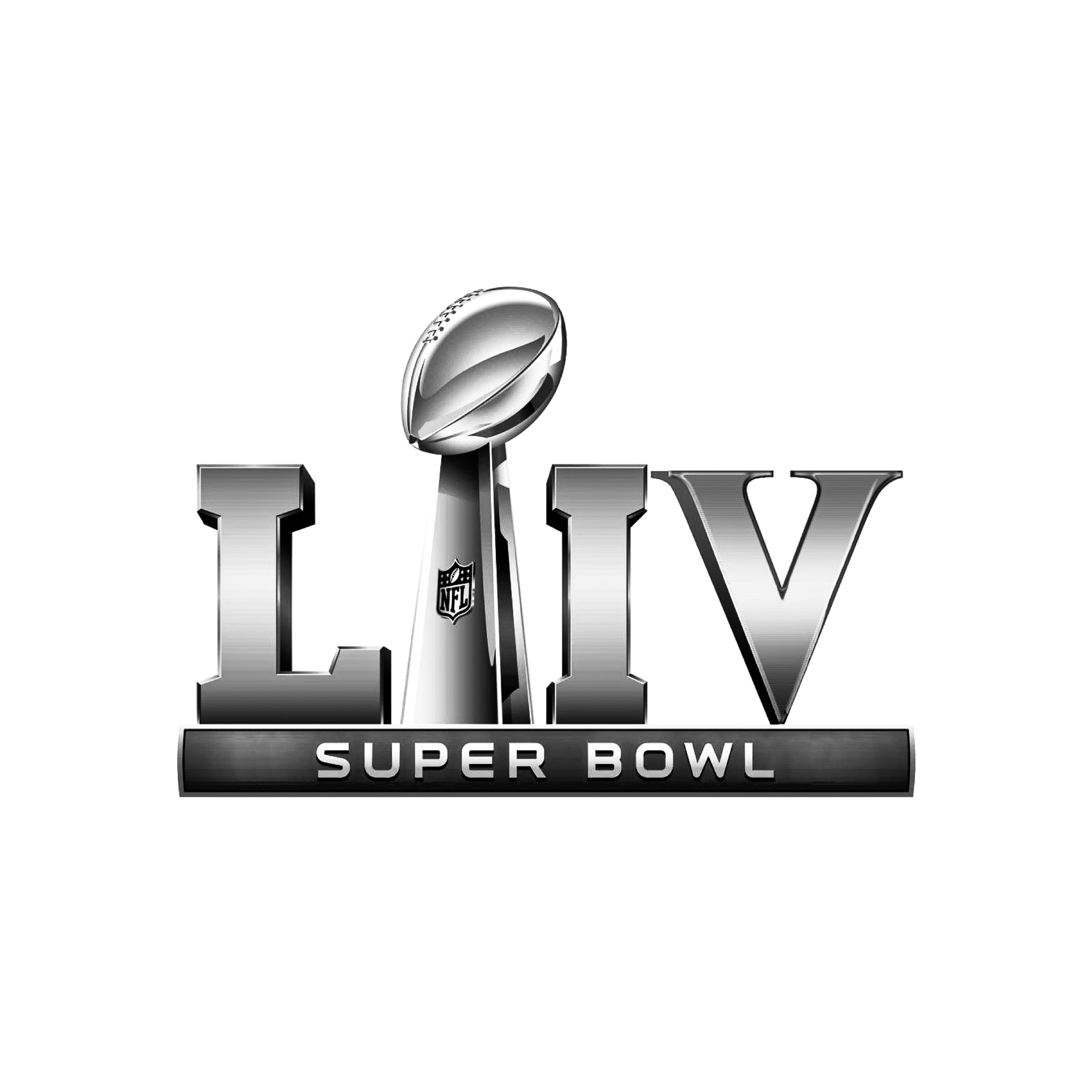 Logo LIV Super Bowl Miami 2020  Super bowl, Superbowl logo, Logo