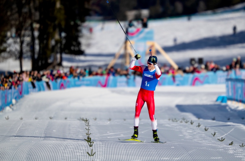 “We were confident coming into the race. I was a little bit nervous, but no one was chasing me. I could almost relax" Norway’s Nikolai Holmboe 🇳🇴 reflects on a gold medal in the Nordic combined mixed team event 🥇🇨🇭❄️#YOG #Lausanne2020
📷 Simon Bruty for OISphotos.com