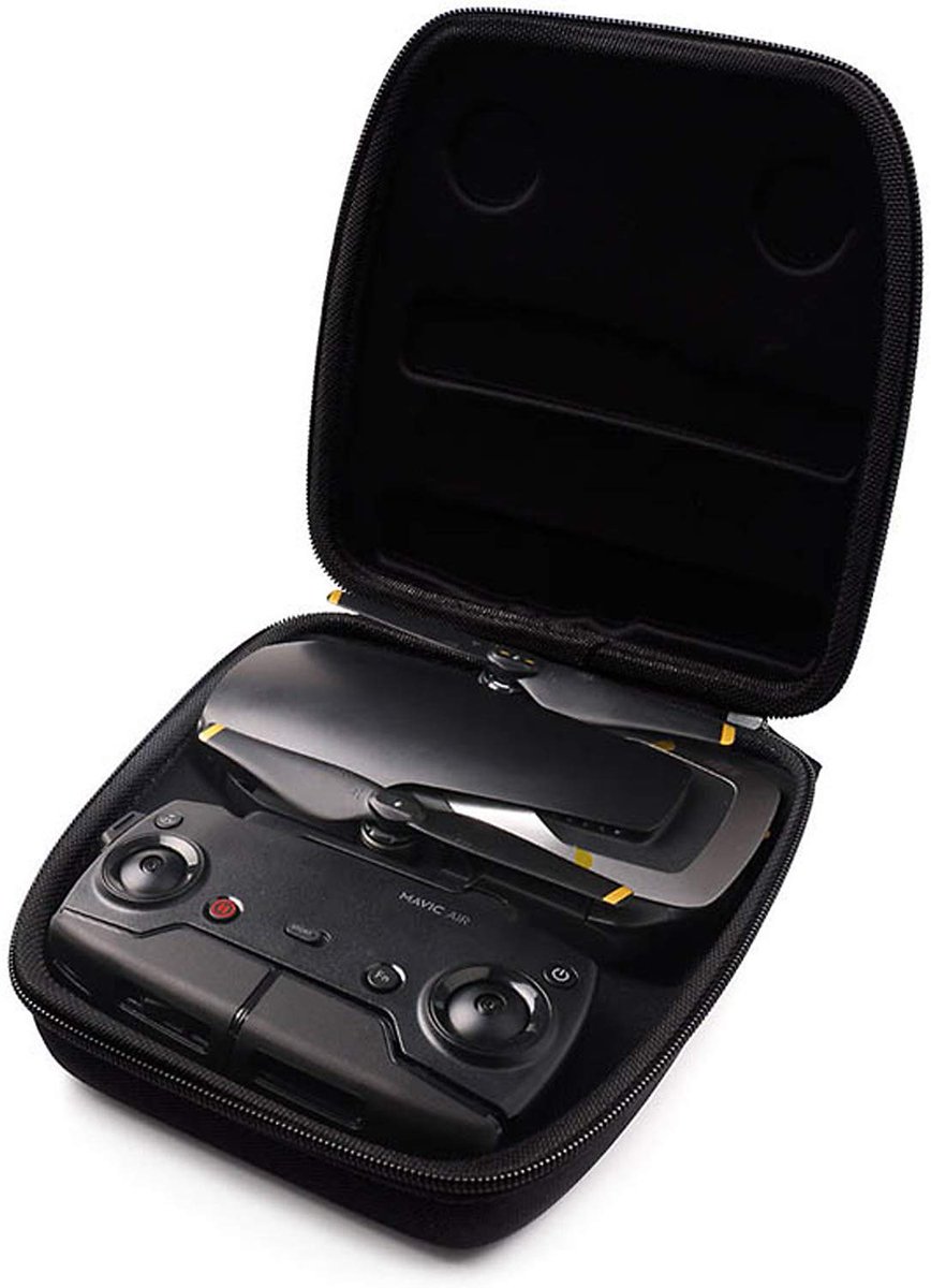 DrondeDrones's tweet photo. Estuche Portátil Bolsa de Almacenamiento de Estuche rígido a prueba de golpes Bolsa de #Drone para #DJI #Mavic #mavicAir #Drones #dron y Control Remoto https://t.co/SRiVF0fVf1 https://t.co/EsLQ3uOEby