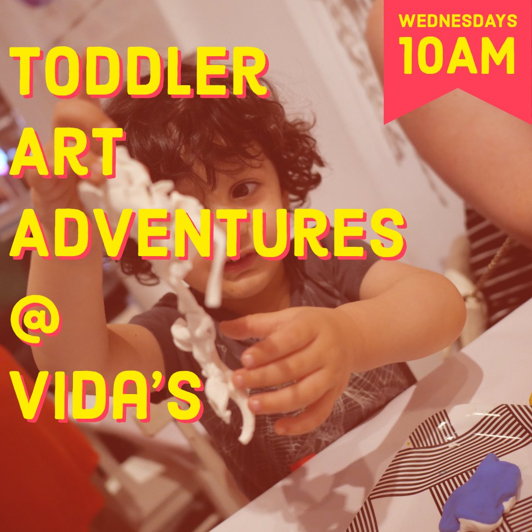 Toddler Art Adventures at Vida's 