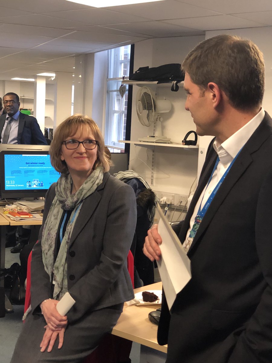 A fantastic send off for ⁦<a href="/Janice3K/">Janice</a>⁩ today.  Some lovely words (and stories!) from Paul and lots of colleagues to say goodbye. Thank you for everything Janice. You will be missed.  #ichtfinance ⁦<a href="/Imperialpeople/">Imperial People 💙</a>⁩