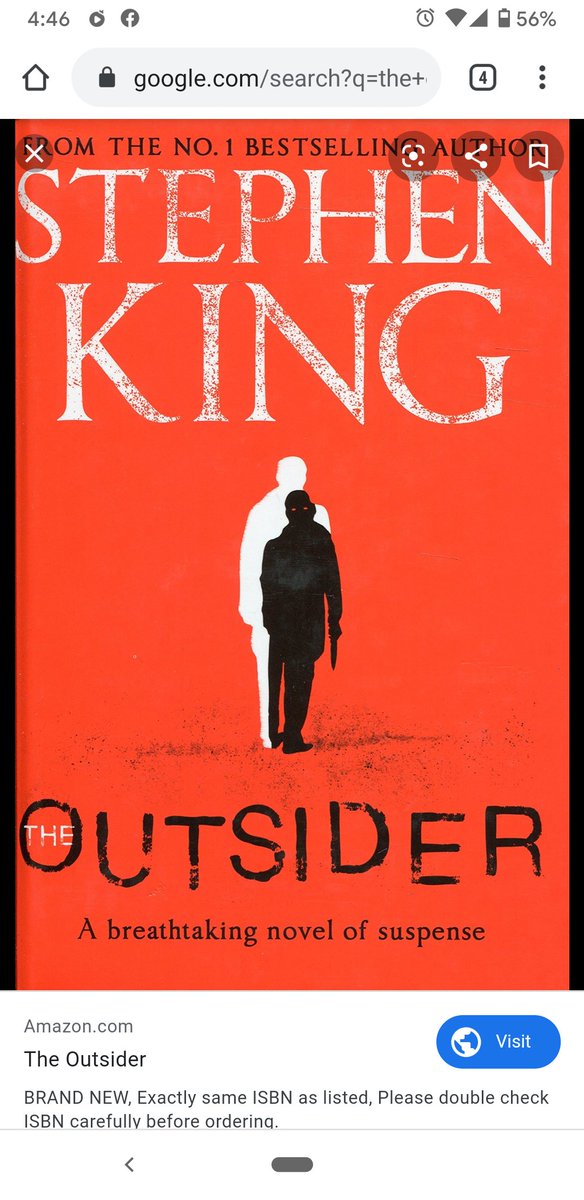 10. Not even going to lie, never heard of this before the series started on HBO. Started this before episode 3 dropped. It's a better version of IT and had a better ending for sure. I'm going to get Mr Mercedes when it's available 4*/5*