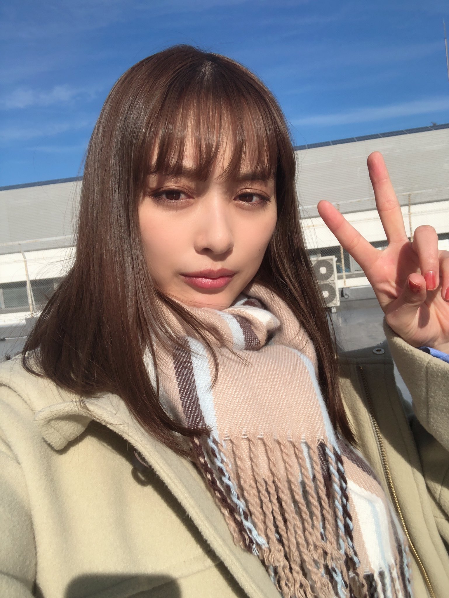 内田理央　PR タペストリー ぴーす…