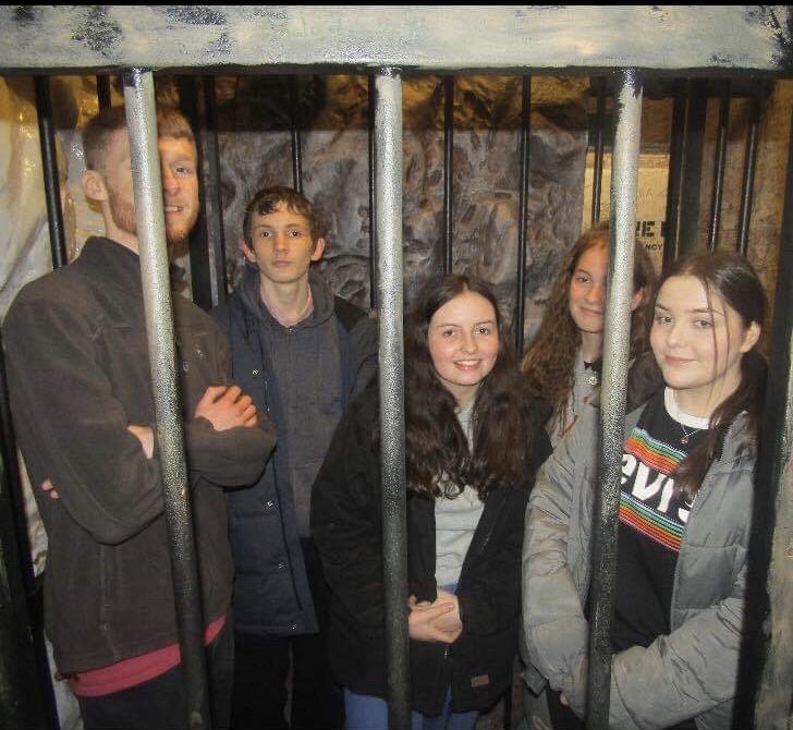 Lowrisings's tweet photo. Ok so this isn’t music related but we had a great time so I’m going to share anyway 🥰 we went to escape rooms with @TrentUni ! Thankyou #teambuilding #abassadors #escapology https://t.co/2w0XWhAWY9