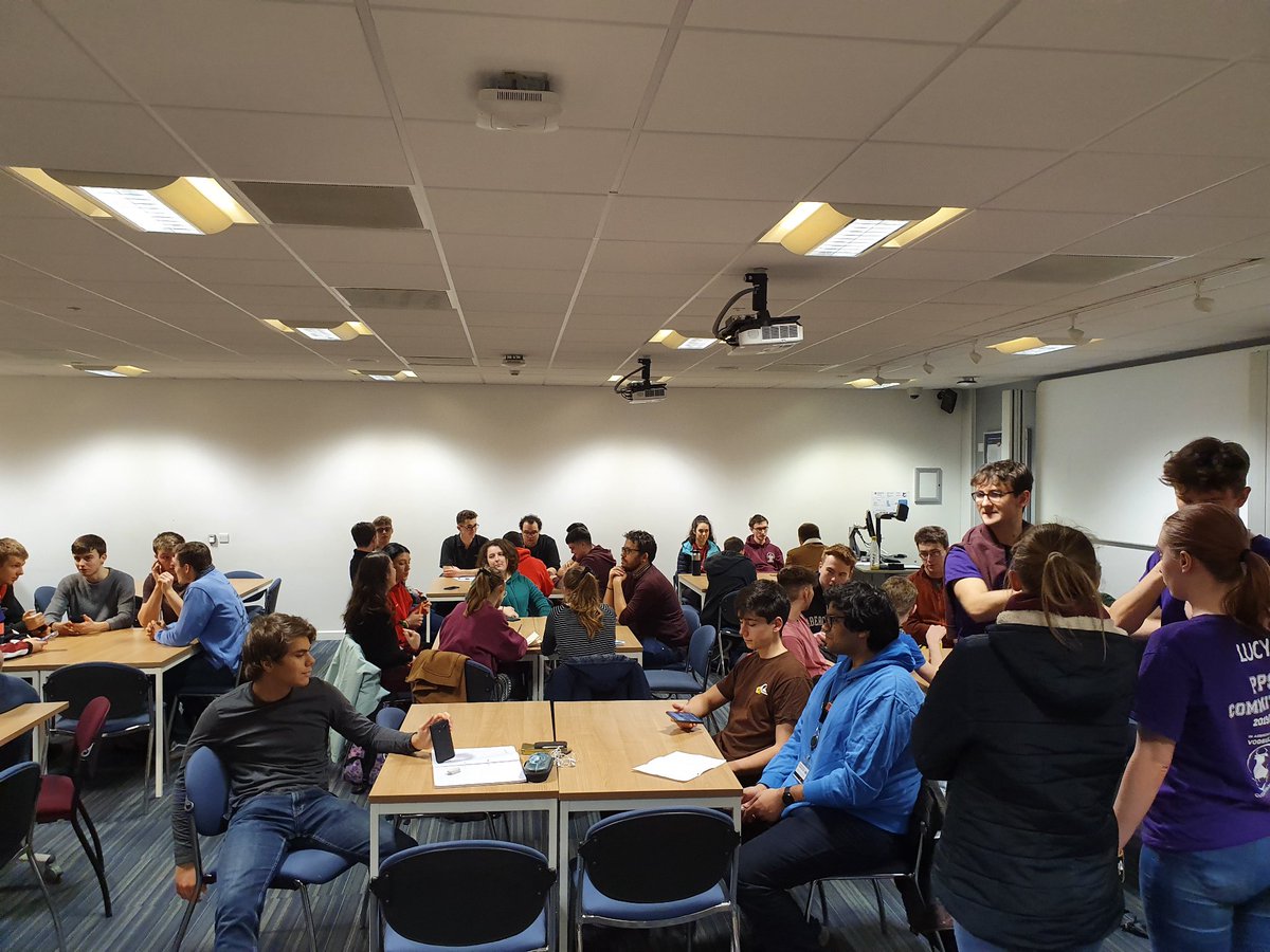 iamdancottle's tweet photo. Interested in #teaching #physics ? Currently studying for a degree in physics? Paid summer internships in a school with @ogdentrust available to give it a try... https://t.co/fsmAWtlLZb  Current @Physics_uniBham students learning more today @eps_unibham @UoBTeach @EPSCareers https://t.co/oMohdoS6yy