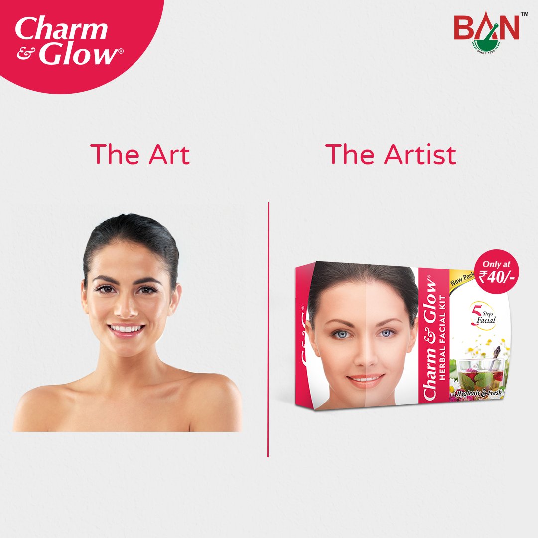 CharmnGlow's tweet photo. Get artistically beautiful skin with Charm n Glow's Herbal Facial Kit.

#CharmAndGlow #BanLabs #Meme #theartvstheartist https://t.co/yrC9TlAy6s