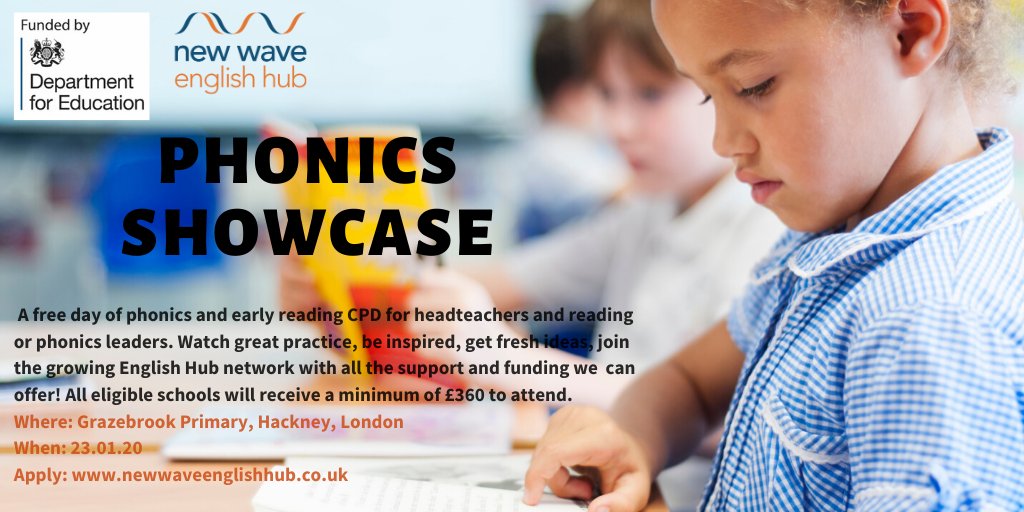 newwaveenglish's tweet photo. We are looking forward to welcoming colleagues to our Phonics Showcase @Grazebrook_Pri tomorrow. Be prepared to watch great practice, to be inspired and get some fresh ideas! #NewWaveFed #LovePhonics https://t.co/y3vkGIACsP