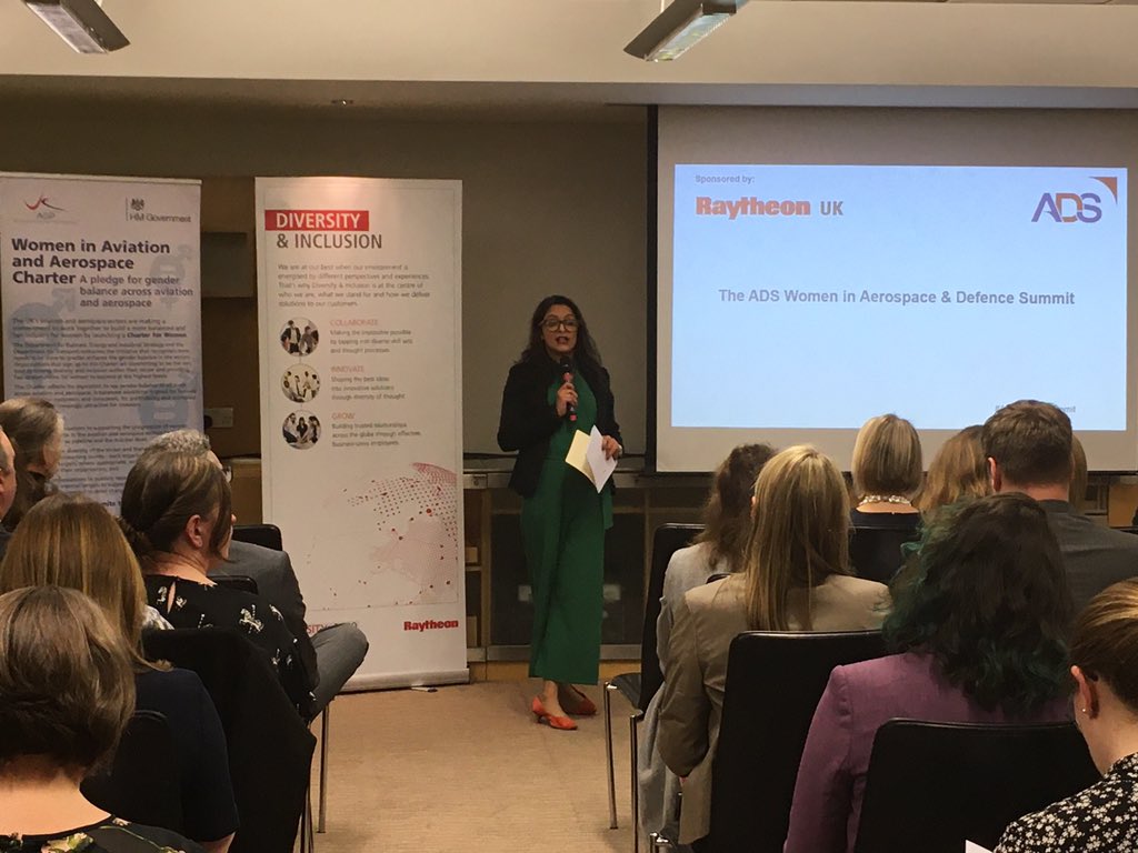 ADSgroupUK's tweet photo. #ADSWomenSummit introduced by @cullasys and @Westminstrwings outlines the important commitment made to industry diversity by signatories of @WiDCharter and @TheWiAACharter https://t.co/HQ3EIg4Mwm