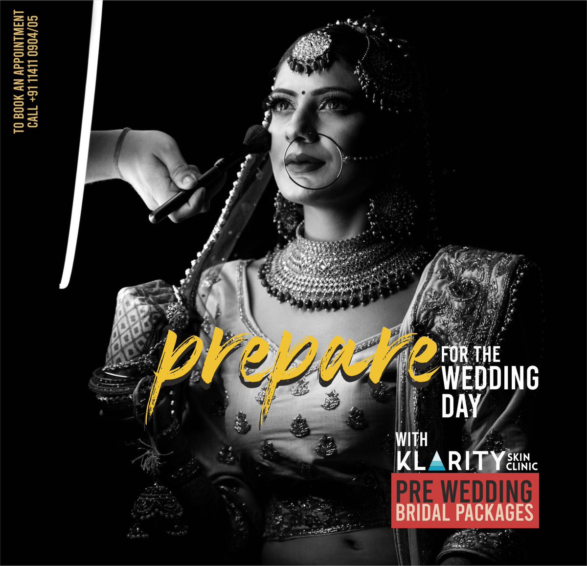 KlarityC's tweet photo. Before anything else, preparation is the key to success!
#bridetobe #preweddingpackage #klarityskinclinic #gk2 #newdelhi #specialoffer #bestpricechallenge https://t.co/TlucWktBH1