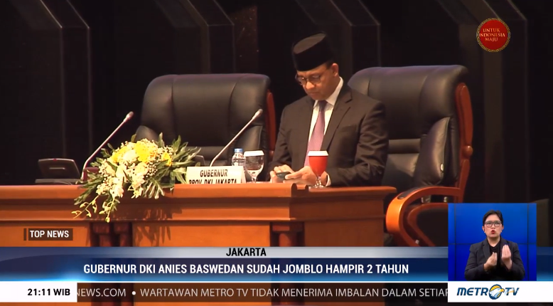 #TopNewsMetroTV Hampir 2 tahun sudah DKI Jakarta tidak memiliki Wakil Gubernur. Proses pemilihan yang berlaraut-larut memicu polemik yang berkaitan dengan adanya kekuatan tertentu yang sengaja menghambat terpilihnya pendamping Anies Baswedan.@Metro_TV http://metrotvnews.com/live