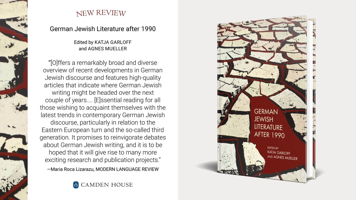 We recently received two new reviews from #ModLangRev. Thank you <a href="/MHRABooks/">The MHRA is no longer on X</a> for sending them our way!

First up is an excerpt from Katja Garloff's and <a href="/AgnesMueller12/">Agnes Mueller</a>’s edited volume German Jewish Literature after 1990 <a href="/stuarttaberner1/">Prof. Stuart Taberner, University of Leeds, UK</a> @HelenCFinch

boybrew.co/2TOo3FU