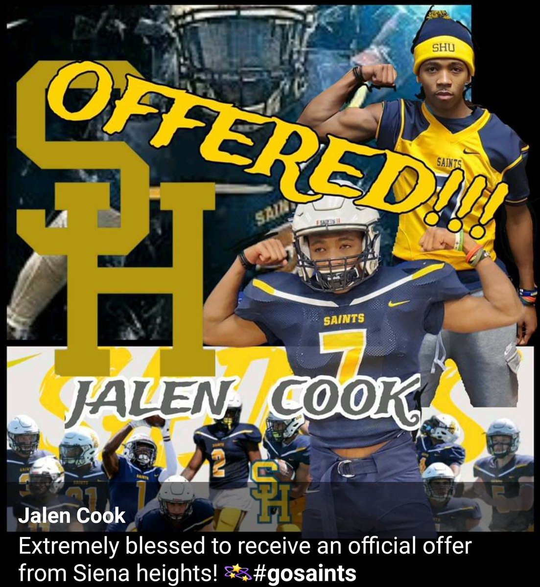 JamieCook224's tweet photo. Proud of you Son.  Keep grinding and working! https://t.co/ZPpg5T6JAR