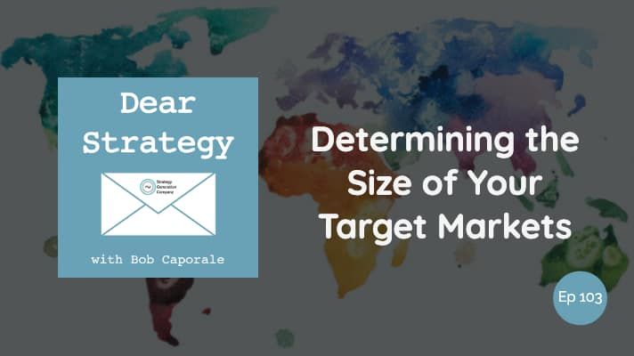 Having trouble sizing up your target markets? Here are some resources that might help... bit.ly/2NOBrpq #dearstrategy #strategicplanning #productmanagement
