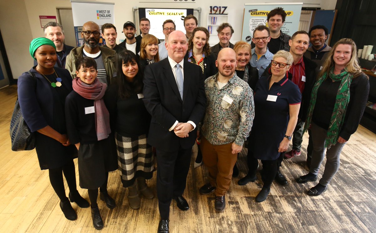 WestofEnglandCA's tweet photo. Massive thanks to everyone who came to our #CreativeScaleUp launch - especially the first cohort of companies and investment support peers from across the West of England.
Find out more via the link๐
https://t.co/lUCjbX2Qir https://t.co/KFXnxndKUb