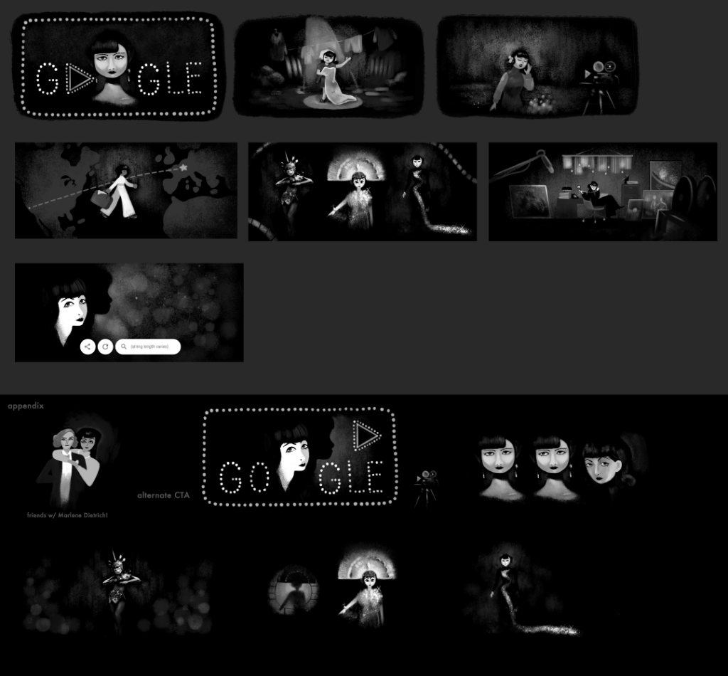 "I can empathize with feeling caught between your own identity and the identity others expect you to have," says Sophie Diao, Doodler behind today's #GoogleDoodle of Anna May Wong.

#DoodlerUpClose → goo.gle/2s8LCxr