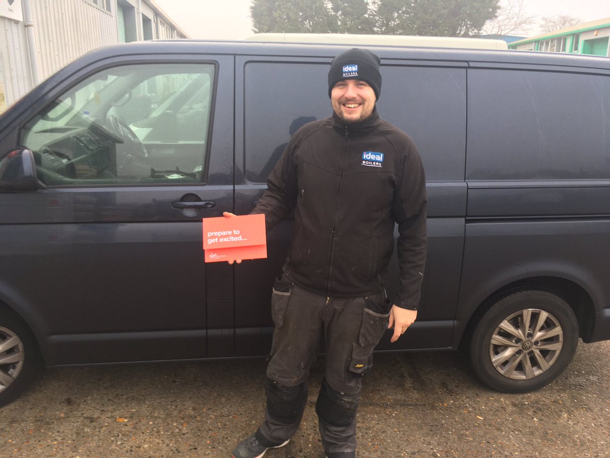 The man, the myth, the legend!
<a href="/ABrackenborough/">Aaron Brackenborough</a> collecting his Prize for being Ideal’s installer of the Year 2019 award for pipework!
@IdealBoilers #winner