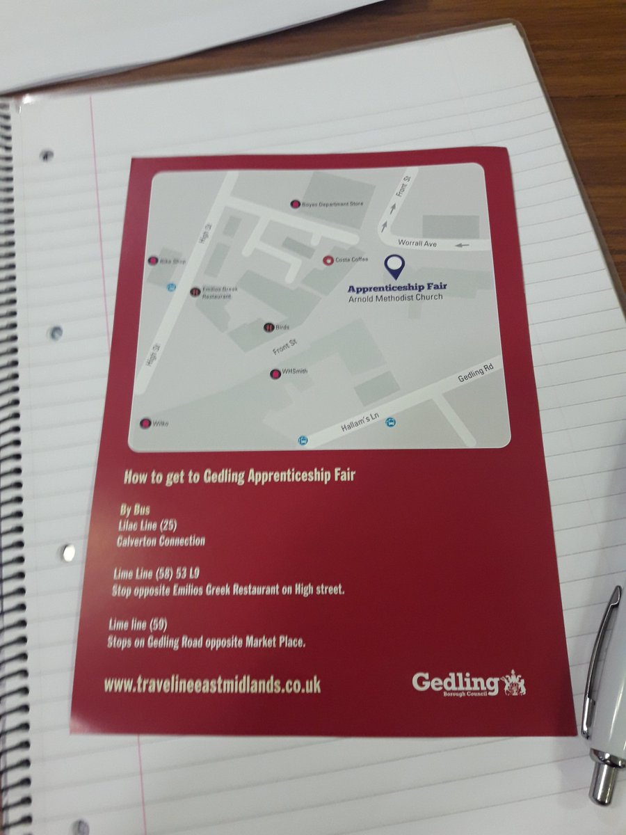 Looking to get into employment or change career paths, get yourself to the <a href="/GedlingBC/">Gedling Borough Council</a> Apprenticeship Fair  on Tuesday 11th of February between 3.30 and 6pm at Arnold Methodist Church. #HelpWithFindingWork