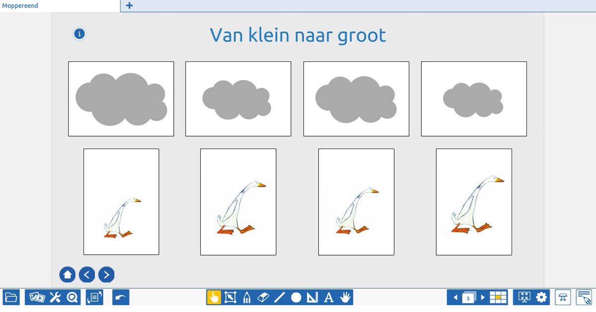 SanneRespen's tweet photo. Vandaag zijn de @Voorleesdagen van start gegaan. Speciaal rondom het prentenboek #Moppereend heeft @BibliotheekHP een digitale les ontwikkeld. https://t.co/TCJn4HOZGh