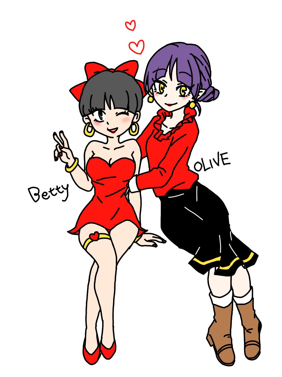 O Xrhsths 円 Sto Twitter ありがとうございます 今日ベティちゃんのイラストを見かけて これは絶対に三田ちゃんに と思い着せちゃいました タイトなミニが似合いますよね三田ちゃん
